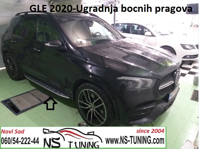 mercedes gle w167 2019 2020 2021 2022 godiste pragovi bocni amg ugradnja novi sad beograd nis ns tuning